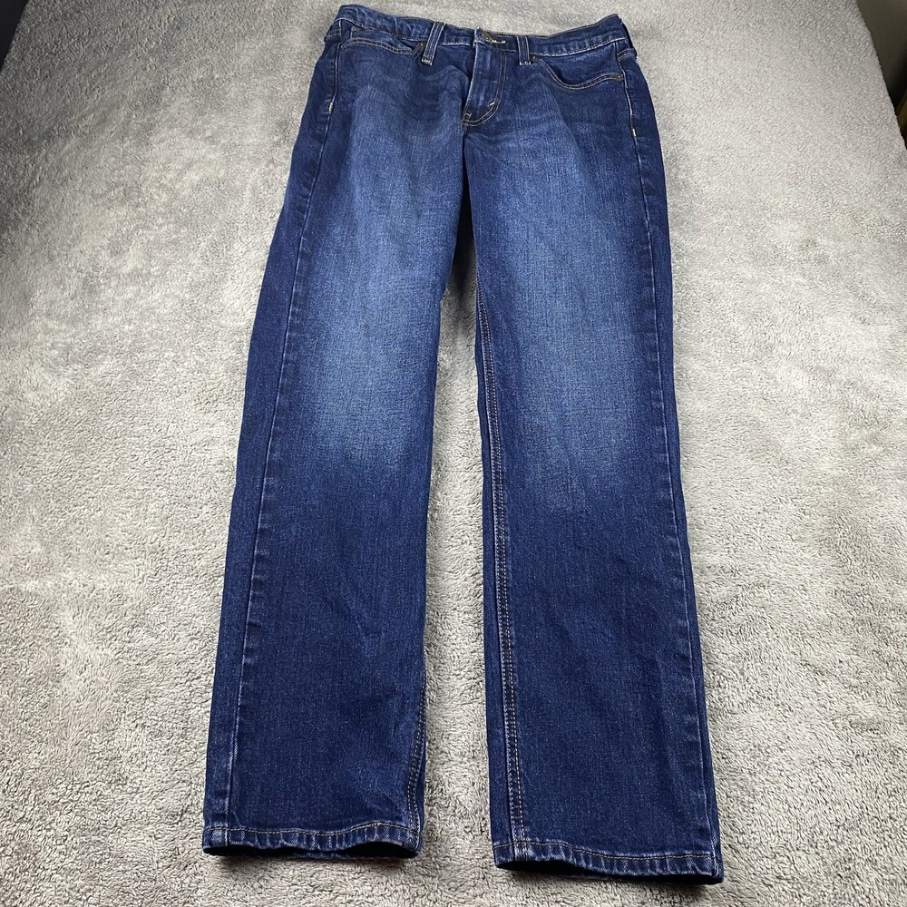 Levis Denizen 231 Athletic Fit Jeans Mens 29x29 Blue Medium Wash Denim Mid Rise